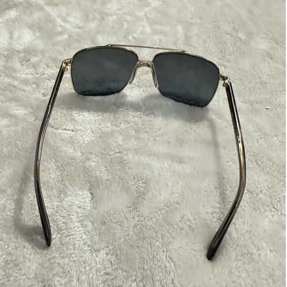 Versace Polarized Sunglasses VE2174 Pale Gold Gray Square - Picture 4 of 12